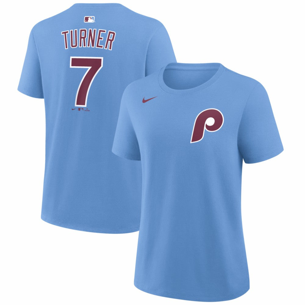 Trea Turner Philadelphia Phillies Nike Women's Name & Number T-Shirt - MLB