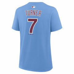 Trea Turner Philadelphia Phillies Nike Women's Name & Number T-Shirt - MLB