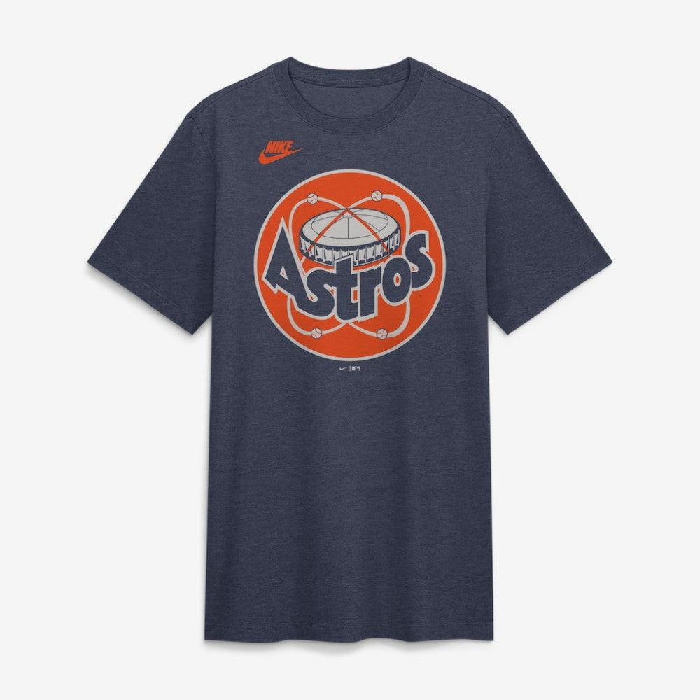 Houston Astros Nike Cooperstown Logo Tri-Blend T-Shirt - MLB