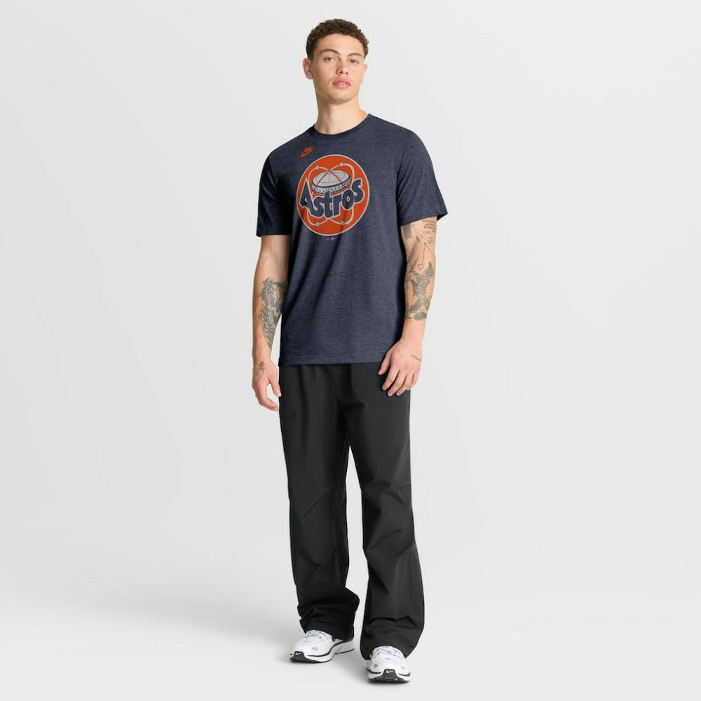 Houston Astros Nike Cooperstown Logo Tri-Blend T-Shirt - MLB
