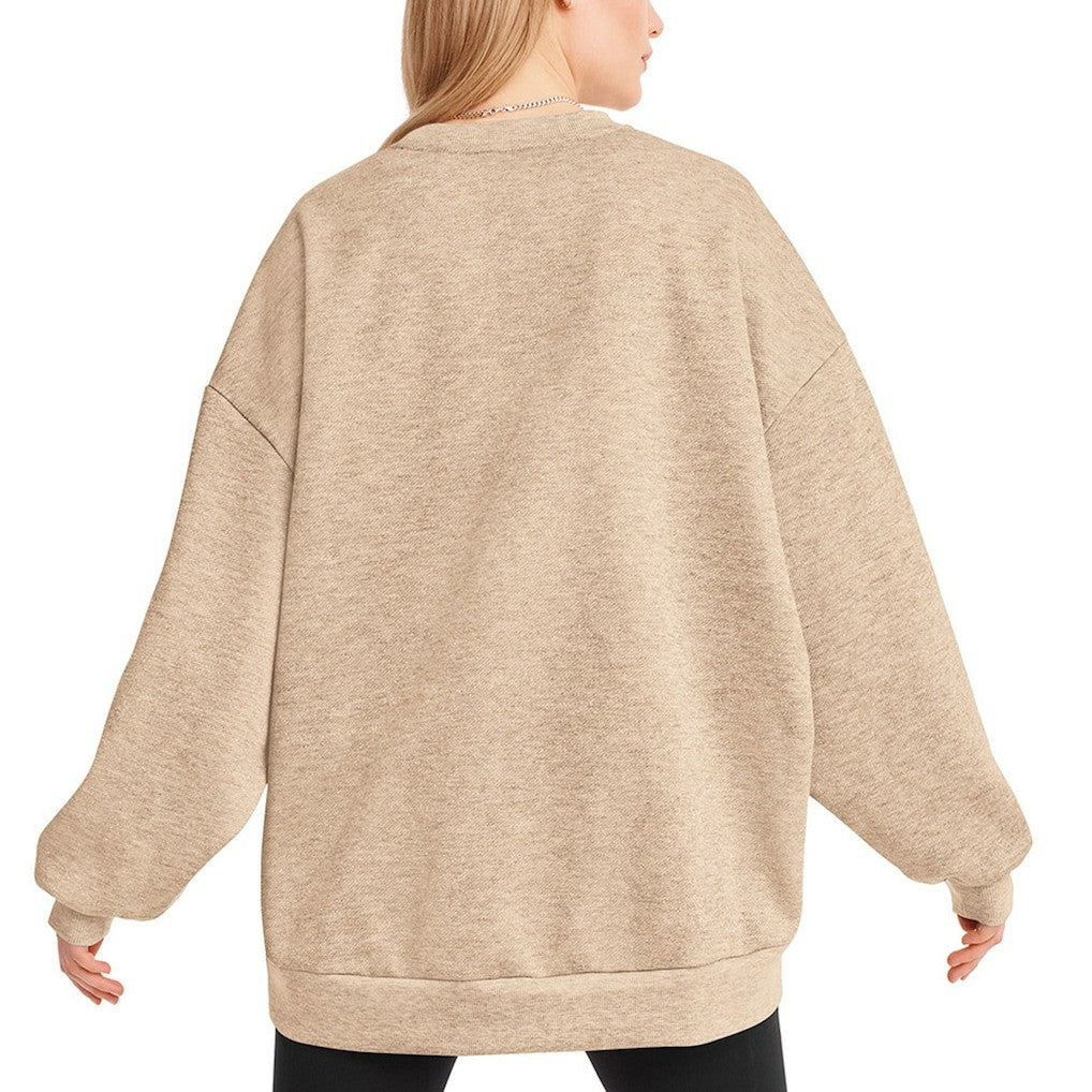 Chicago Bulls DKNY Sport Women's Daisy Tunic Oversized Pullover Sweatshirt Gold - NBA