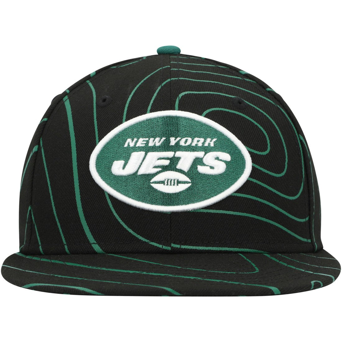 New York Jets New Era Geo 59FIFTY Fitted Hat Black | NFL