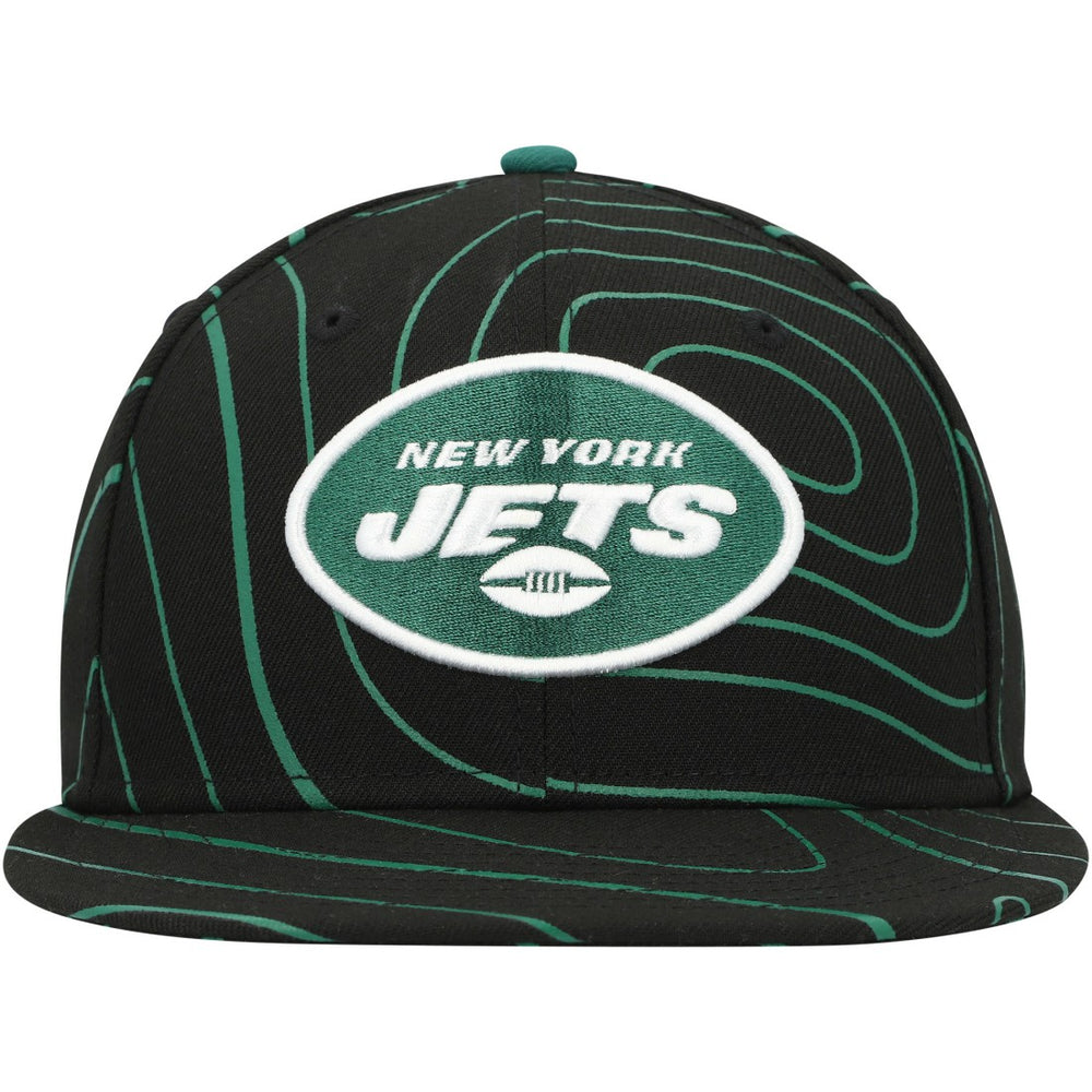 New York Jets New Era Geo 59FIFTY Fitted Hat Black | NFL