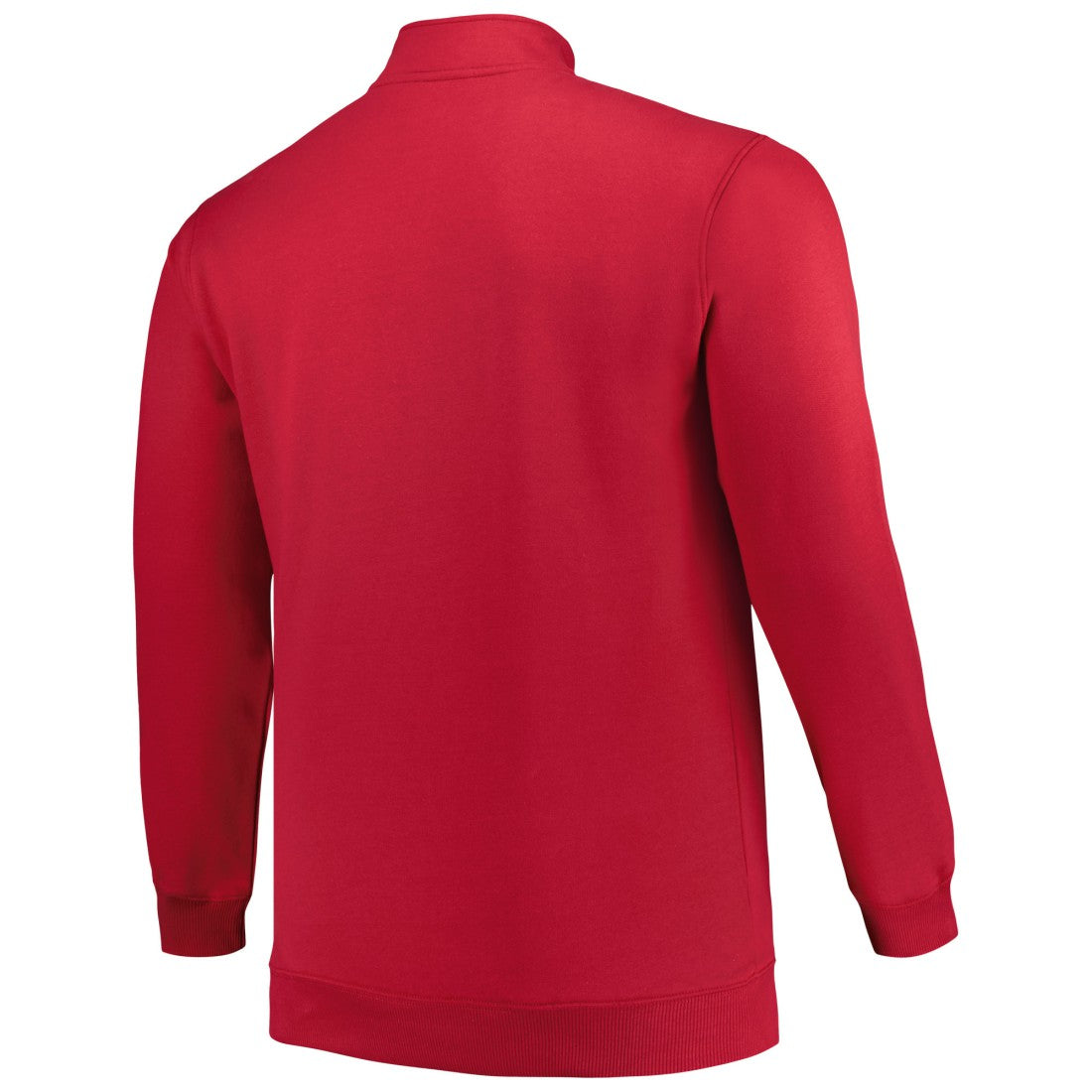 Tampa Bay Buccaneers Profile Big & Tall Fleece Quarter-Zip Jacket Red | NFL
