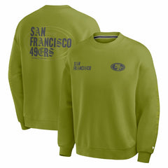San Francisco 49ers Oversized Type Play Multi Sweatshirt Green | Fanatics