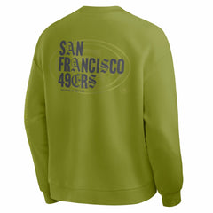 San Francisco 49ers Oversized Type Play Multi Sweatshirt Green | Fanatics