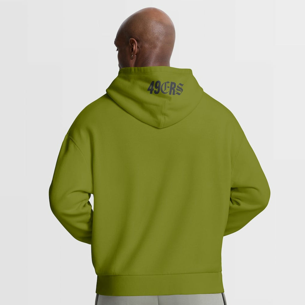 San Francisco 49ers Oversized Type Play Location Hoodie Green | Fanatics