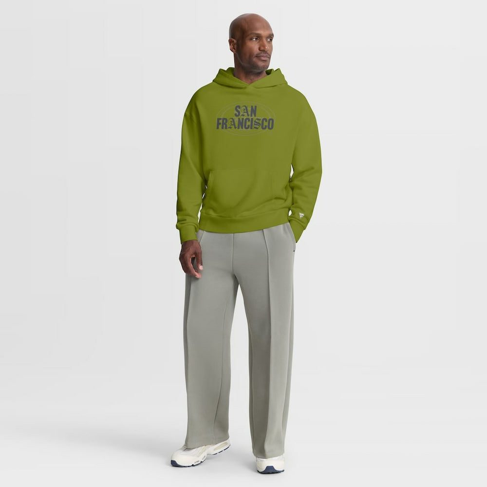 San Francisco 49ers Oversized Type Play Location Hoodie Green | Fanatics