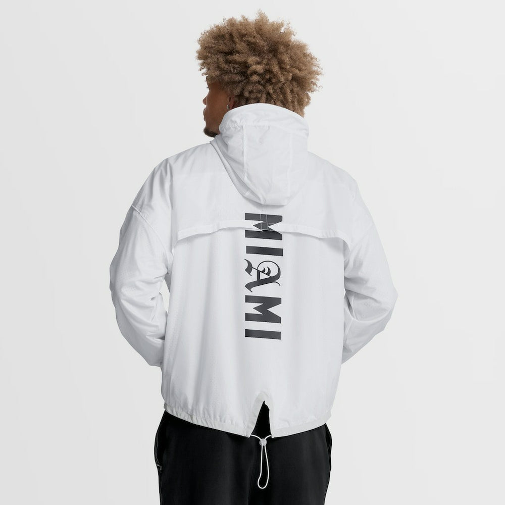 Miami Dolphins Type Play Down Full-Zip Jacket White | Fanatics