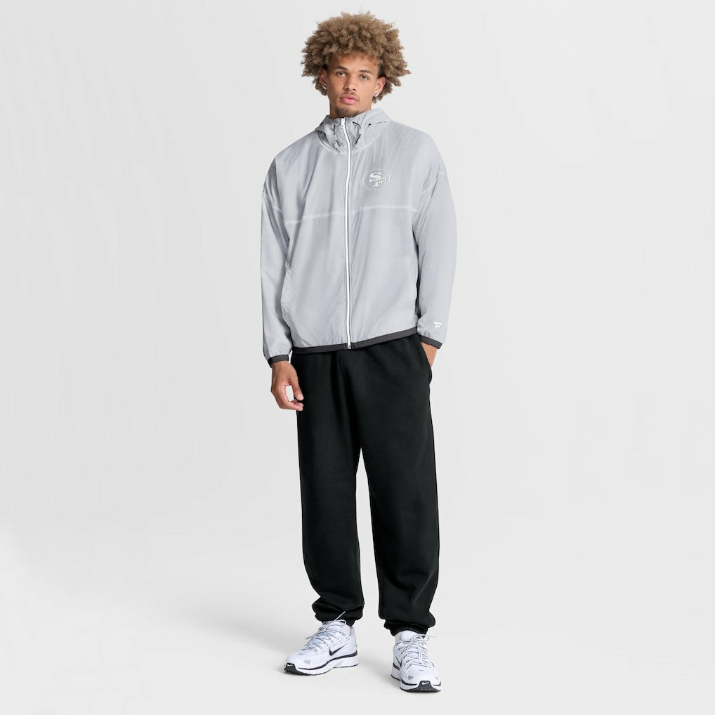 San Francisco 49ers Type Play Down Full-Zip Jacket White | Fanatics