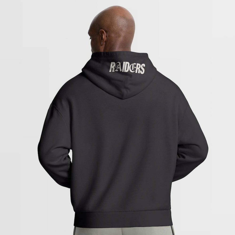 Las Vegas Raiders Oversized Type Play Location Hoodie Black | Fanatics