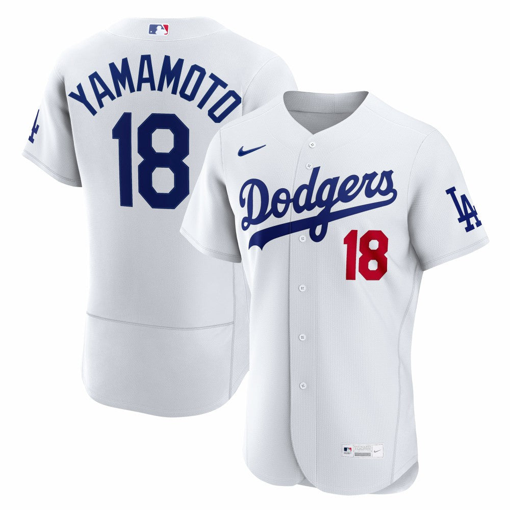 Yoshinobu Yamamoto Los Angeles Dodgers Nike Home Authentic Jersey - MLB
