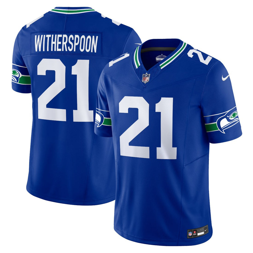 Devon Witherspoon Seattle Seahawks Alternate Vapor F.U.S.E. Limited Jersey Royal | Nike for Sale