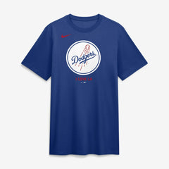 Los Angeles Dodgers Nike Tri-Blend Logo T-Shirt - MLB