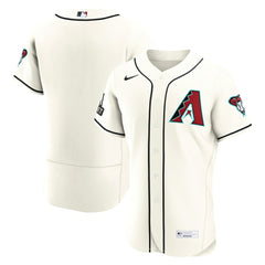 Arizona Diamondbacks Nike Home Sponsor Patch Authentic Jersey - MLB