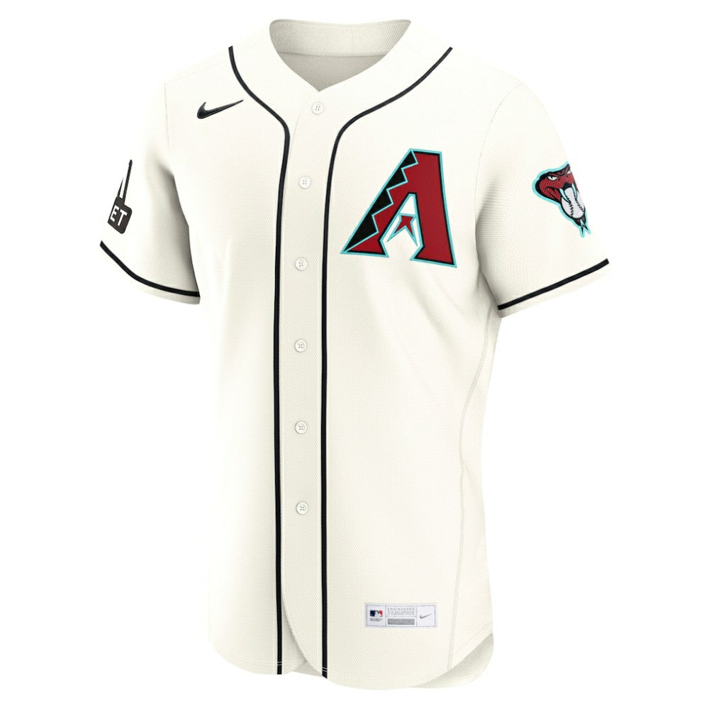 Arizona Diamondbacks Nike Home Sponsor Patch Authentic Jersey - MLB