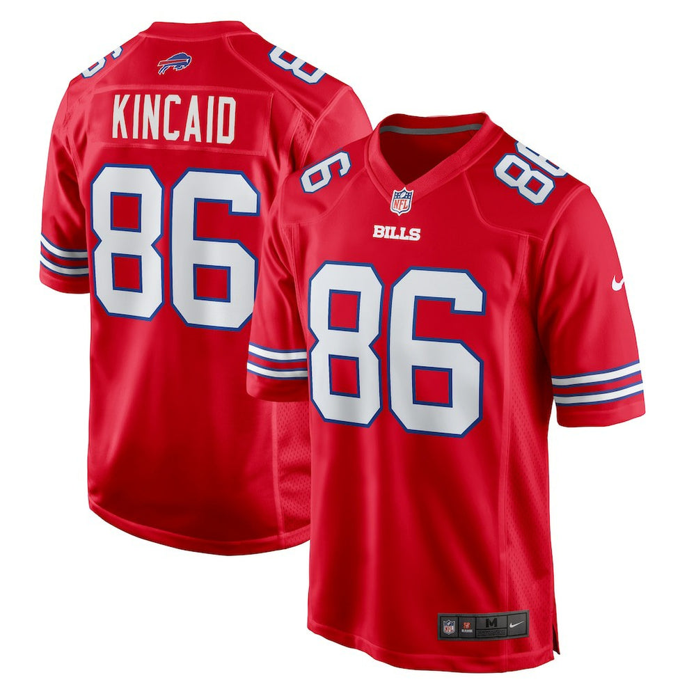 Dalton Kincaid Buffalo Bills Alternate Game Jersey Red | Nike for Sale