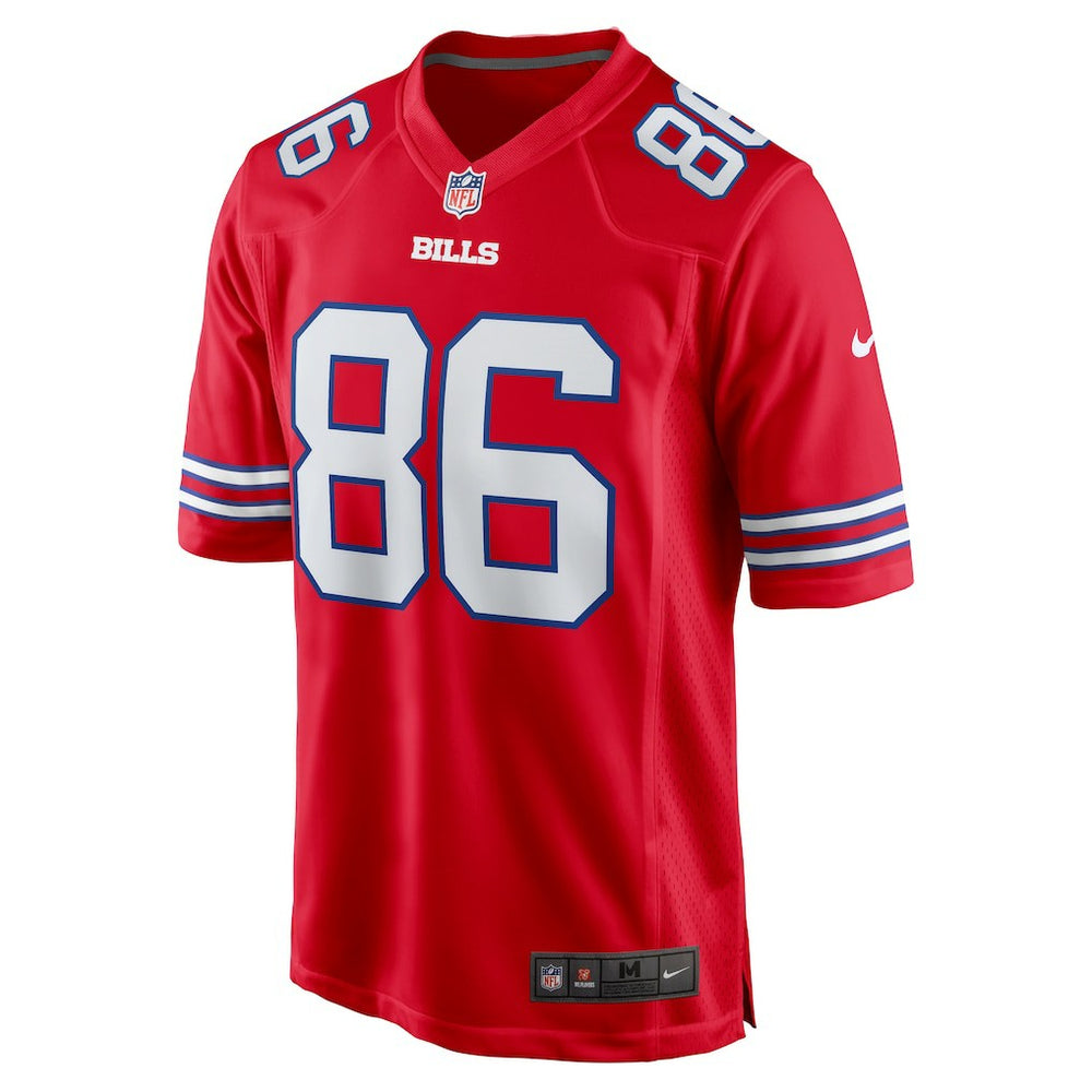 Dalton Kincaid Buffalo Bills Alternate Game Jersey Red | Nike for Sale
