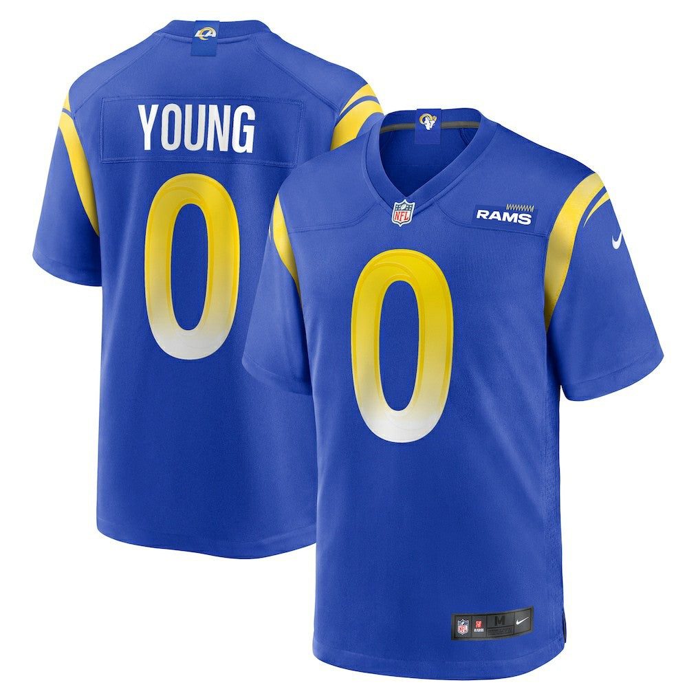 Byron Young Los Angeles Rams Home Game Jersey Royal | Nike for Sale
