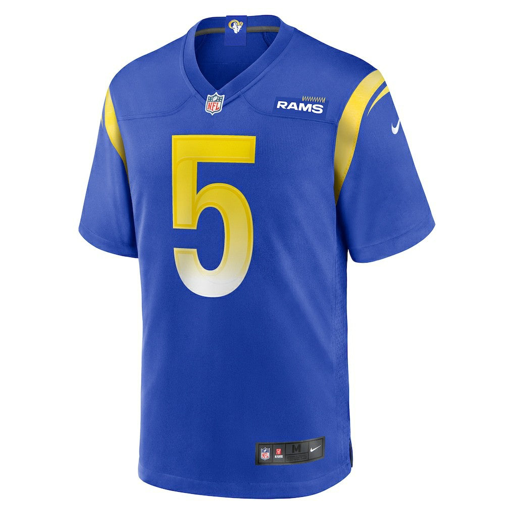 Tutu Atwell Los Angeles Rams Home Game Jersey Royal | Nike for Sale