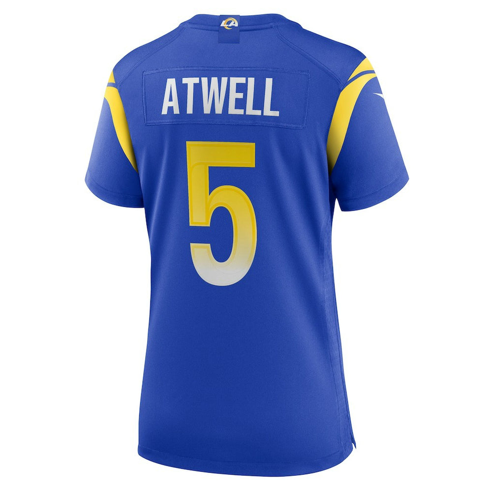 Tutu Atwell Los Angeles Rams Women's Home Game Jersey Royal | Nike for Sale