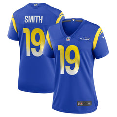 Xavier Smith Los Angeles Rams Women's Home Game Jersey Royal | Nike for Sale