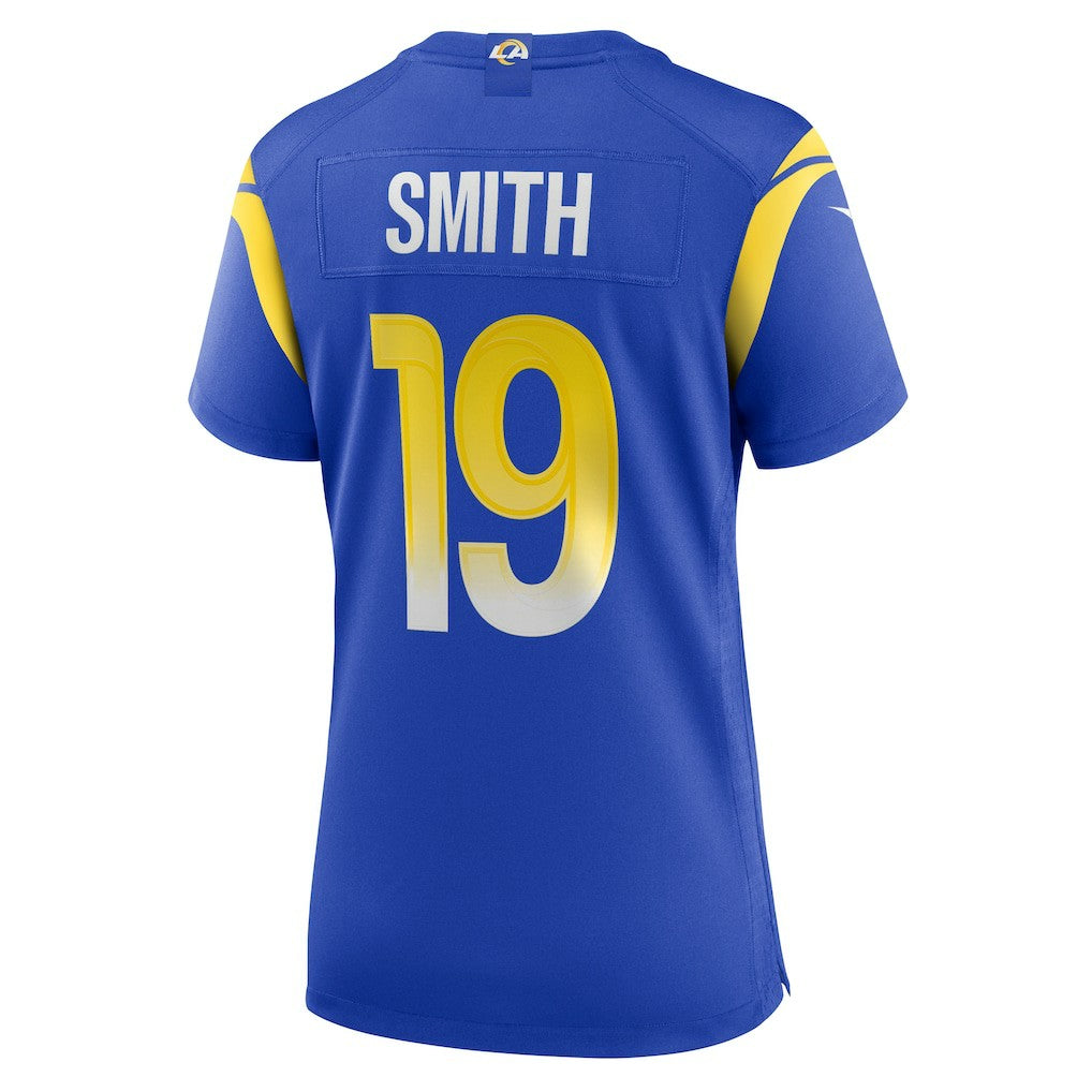 Xavier Smith Los Angeles Rams Women's Home Game Jersey Royal | Nike for Sale