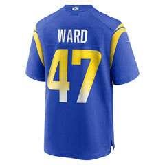 Alex Ward Los Angeles Rams Home Game Jersey Royal | Nike for Sale