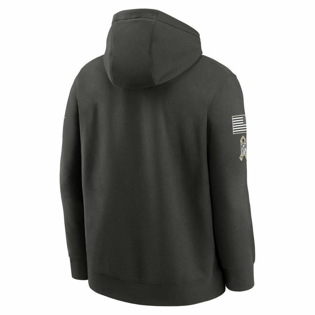 Indianapolis Colts Salute To Service Club Fleece Hoodie Olive | Nike for Sale