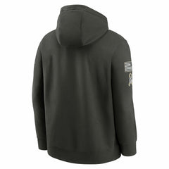 Indianapolis Colts Salute To Service Club Fleece Hoodie Olive | Nike for Sale