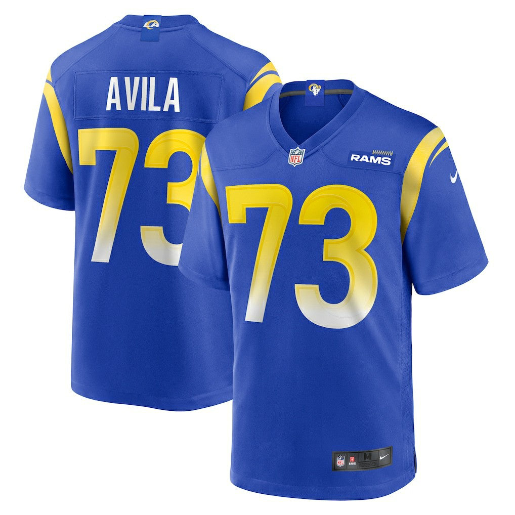 Steve Avila Los Angeles Rams Home Game Jersey Royal | Nike for Sale