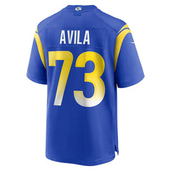 Steve Avila Los Angeles Rams Home Game Jersey Royal | Nike for Sale
