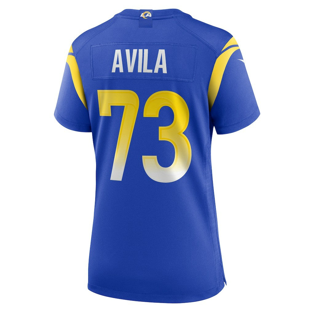 Steve Avila Los Angeles Rams Women's Home Game Jersey Royal | Nike for Sale