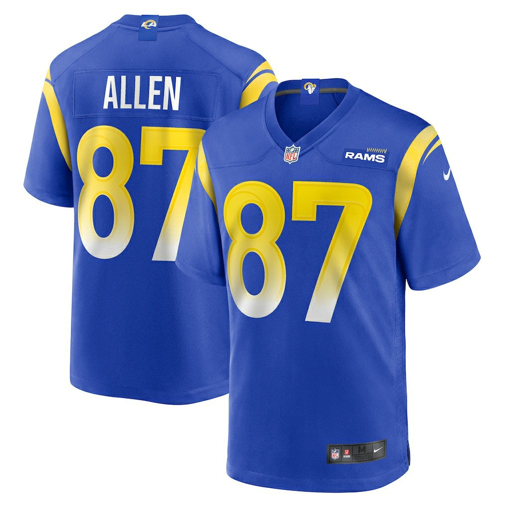 Davis Allen Los Angeles Rams Home Game Jersey Royal | Nike for Sale
