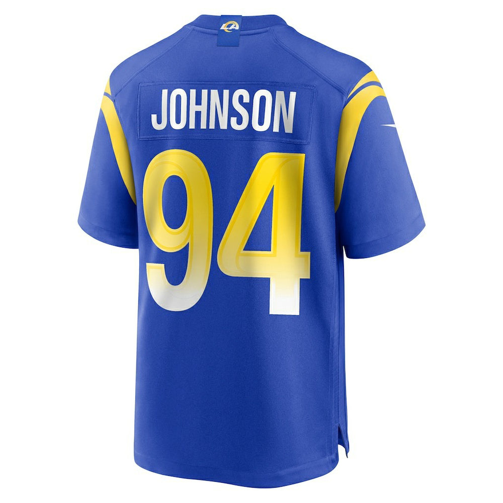 Desjuan Johnson Los Angeles Rams Home Game Jersey Royal | Nike for Sale