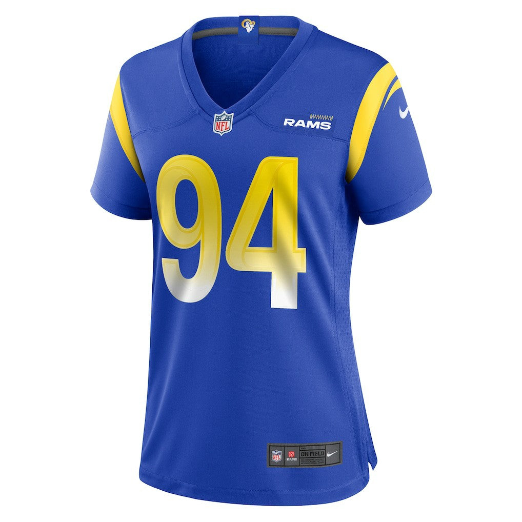 Desjuan Johnson Los Angeles Rams Women's Home Game Jersey Royal | Nike for Sale