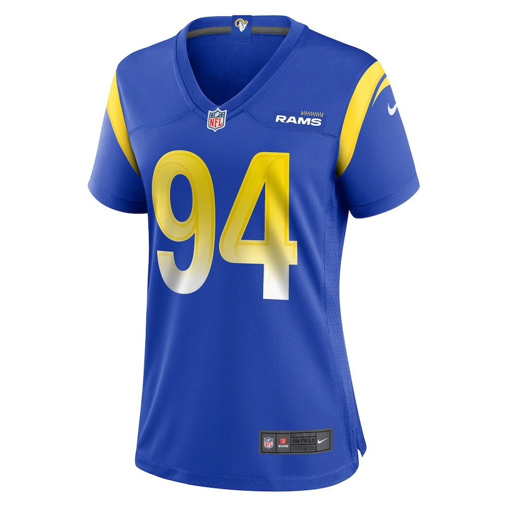 Desjuan Johnson Los Angeles Rams Women's Home Game Jersey Royal | Nike for Sale