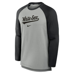 Chicago White Sox Nike Authentic Collection Game Time Raglan Performance Long Sleeve T-Shirt - MLB