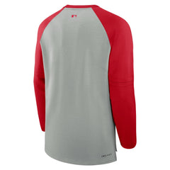 Los Angeles Angels Nike Authentic Collection Game Time Raglan Performance Long Sleeve T-Shirt - MLB