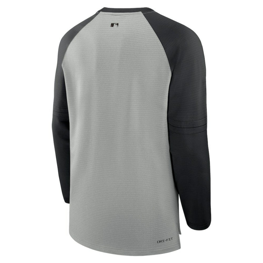 Miami Marlins Nike Authentic Collection Game Time Raglan Performance Long Sleeve T-Shirt - MLB