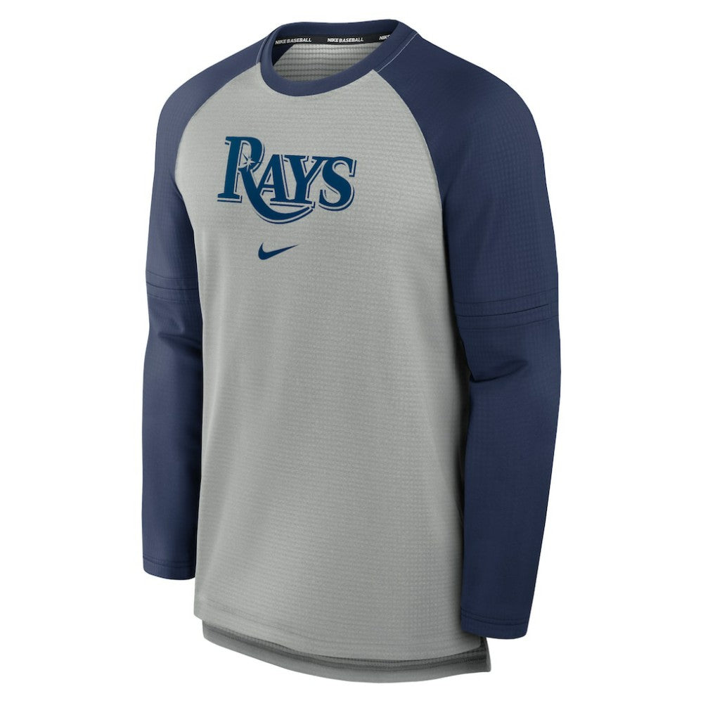 Tampa Bay Rays Nike Authentic Collection Game Time Raglan Performance Long Sleeve T-Shirt - MLB