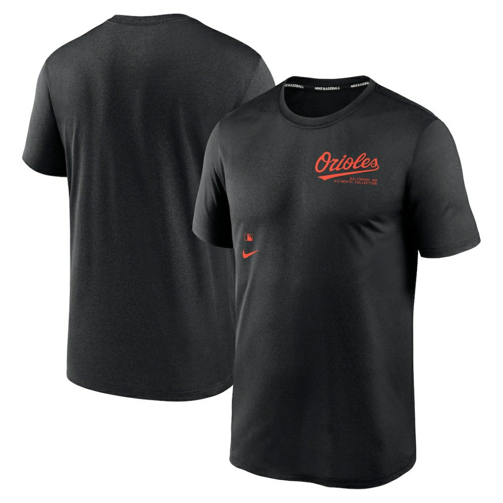 Baltimore Orioles Nike Authentic Collection Early Work Tri-Blend Performance T-Shirt - MLB