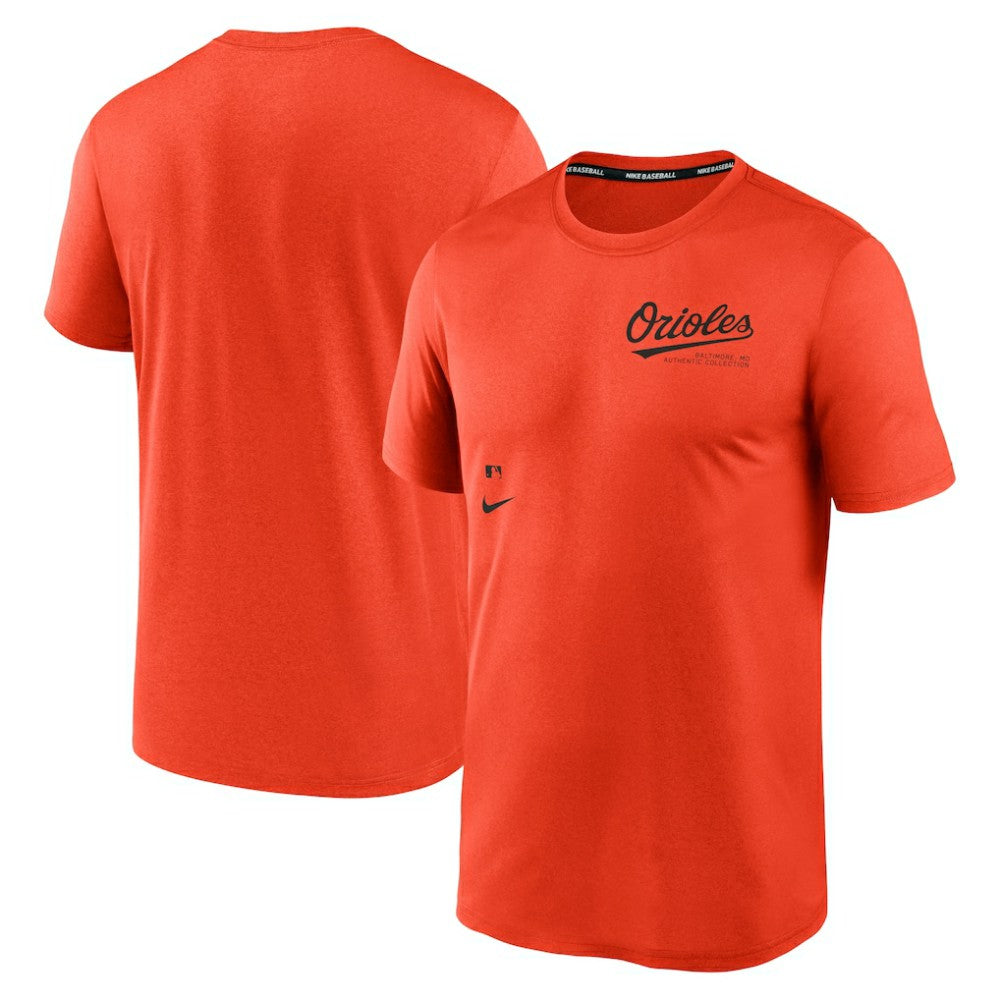 Baltimore Orioles Nike Authentic Collection Early Work Tri-Blend Performance T-Shirt - MLB