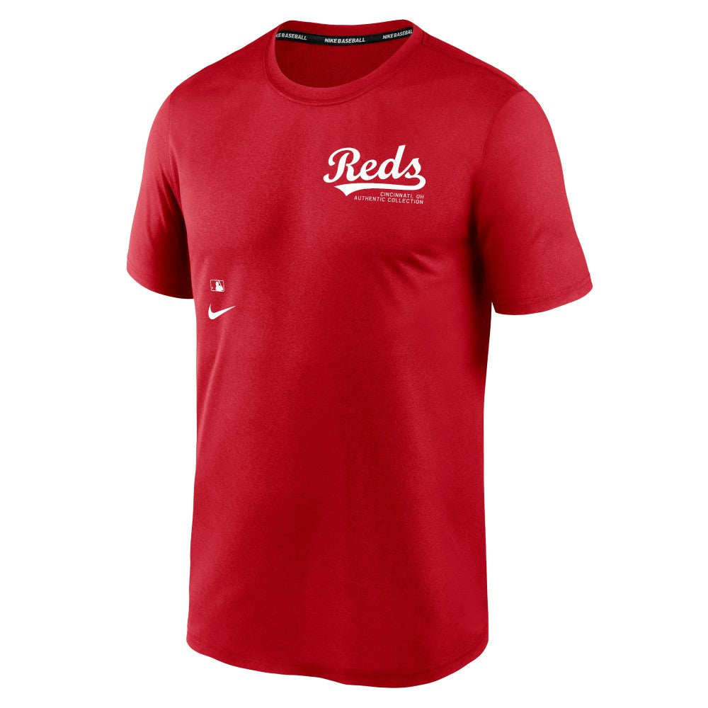 Cincinnati Reds Nike Authentic Collection Early Work Tri-Blend Performance T-Shirt - MLB