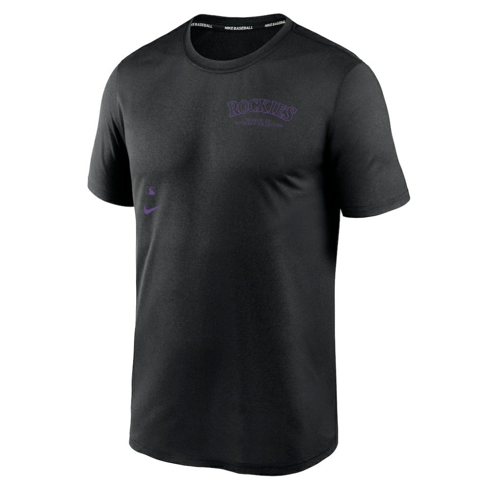 Colorado Rockies Nike Authentic Collection Early Work Tri-Blend Performance T-Shirt - MLB
