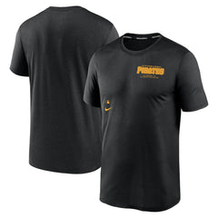 Pittsburgh Pirates Nike Authentic Collection Early Work Tri-Blend Performance T-Shirt - MLB