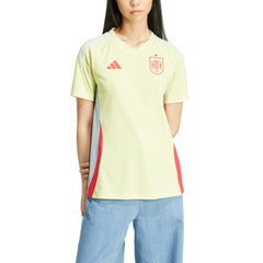 Spain National Team Women's 2024 Away Replica Jersey Yellow | Adidas
