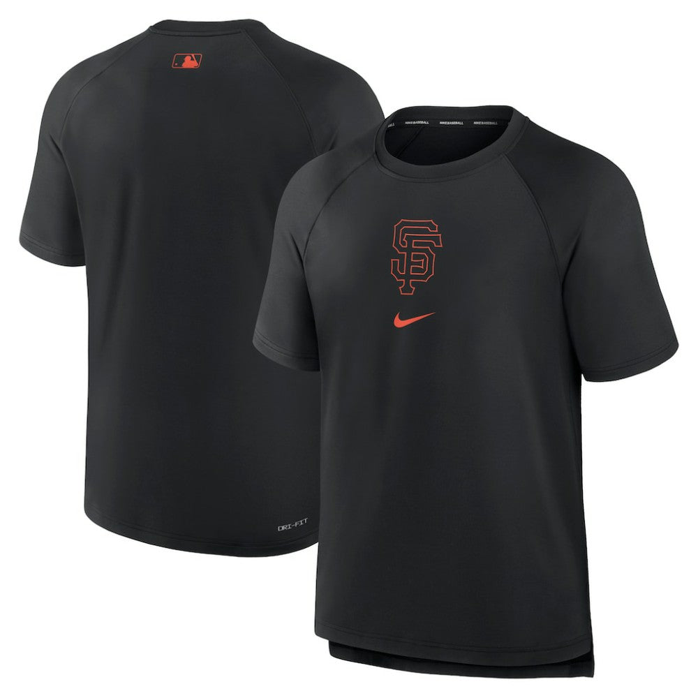 San Francisco Giants Nike Authentic Collection Pregame Raglan Performance T-Shirt - MLB