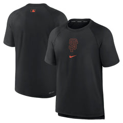 San Francisco Giants Nike Authentic Collection Pregame Raglan Performance T-Shirt - MLB