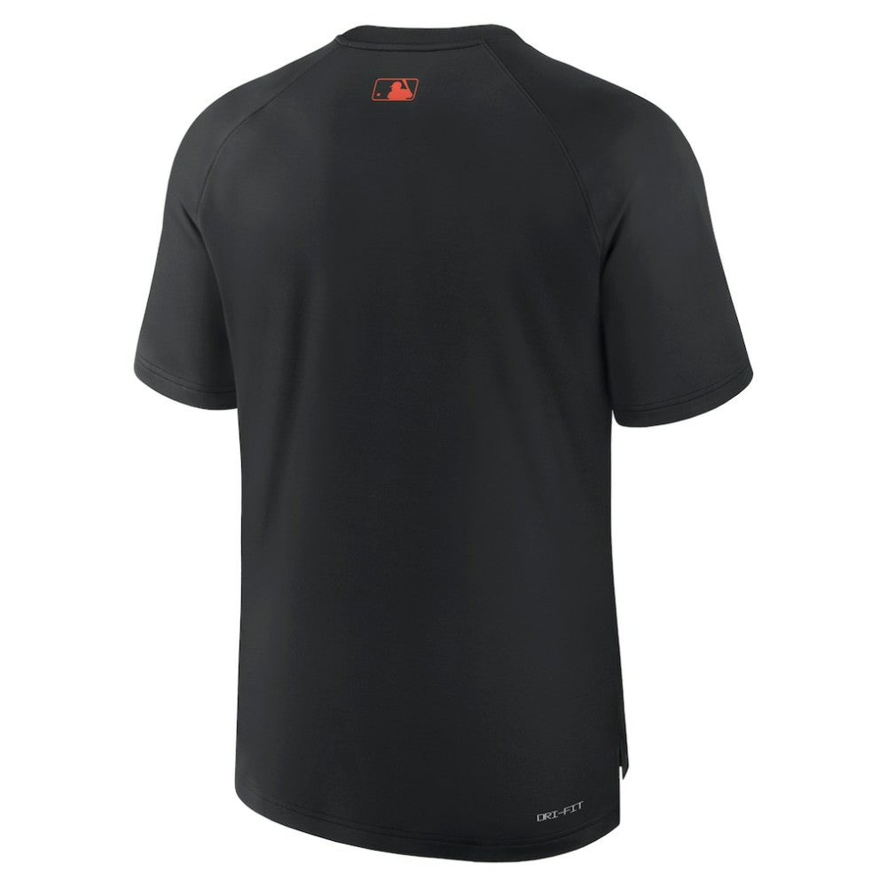 Baltimore Orioles Nike Authentic Collection Pregame Raglan Performance T-Shirt - MLB